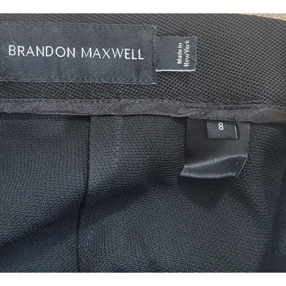 BRANDON MAXWELL Crepe Kick Flare Pants - Picture 5 of 5